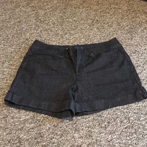 Blue jean shorts